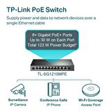 TP-LINK TL-SG1210MPE 10 PORT POE SWITCH